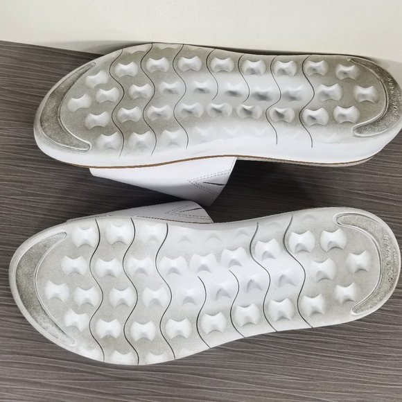 Cole Haan Zerogrand Wedge Slide Sandal, White PU Leather, Womens Size 7 B - Picture 9 of 11